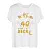 Herren Der Angelkönig Ist 40 Rute Und Bier Zu Mir Angler Geburtstag T-Shirt