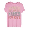 Kings Are Named Everett Shirt Lustiger Personalisierter Name T-Shirt