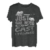 Just One More Cast I Promise Lustiges T-Shirt für Angelsüchtige T-Shirt