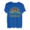 Hapfox Season Geschenke Lustige Hirsch Retro Jäger T-Shirt