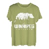 Winnipeg, Manitoba, Kanada, Bär, Grizzly Pride, Vintage-Stil, für draußen T-Shirt