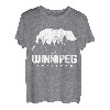 Winnipeg, Manitoba, Kanada, Bär, Grizzly Pride, Vintage-Stil, für draußen T-Shirt