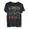 Kings Are Named Marshall Shirt Lustiger Personalisierter Name T-Shirt