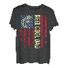 Herren USA Patriotische Rolle Cool Dad For Best Daddy Father's Day T-Shirt