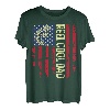 Herren USA Patriotische Rolle Cool Dad For Best Daddy Father's Day T-Shirt