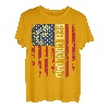 Herren USA Patriotische Rolle Cool Dad For Best Daddy Father's Day T-Shirt