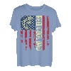 Herren USA Patriotische Rolle Cool Dad For Best Daddy Father's Day T-Shirt