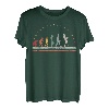 Angeln Evolution Retro Angelrute Fischen Hobby Angeln T-Shirt