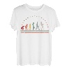 Angeln Evolution Retro Angelrute Fischen Hobby Angeln T-Shirt