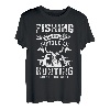 Hapfox Fishing löst die meisten meiner Probleme T-Shirt