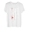 Amerikanische Flagge Angelbekleidung - Angeln T-Shirt