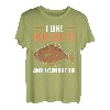 I Like Big But and I Cannot Lie Halibut Fishing T-Shirt