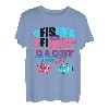 Herren Geschlecht Ideen offenbaren fishe or fishe Daddy loves you Fishing T-Shirt