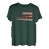 Ich liebe Angeln und Amerika USA und Fishing Design T-Shirt