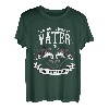 Angeln Stolzer Vater und der beste Angler T-Shirt