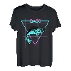 Barsch Fisch Angeln Ästhetisch Retro Barsch T-Shirt