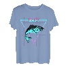 Barsch Fisch Angeln Ästhetisch Retro Barsch T-Shirt