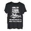 Herren Angler Opa Wie Ein Normaler Nur Cooler Geschenk Lustiges T-Shirt