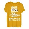Herren Angler Opa Wie Ein Normaler Nur Cooler Geschenk Lustiges T-Shirt
