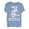 Herren Angler Opa Wie Ein Normaler Nur Cooler Geschenk Lustiges T-Shirt