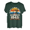 74-jährige Angelfreunde, geboren im Dezember 1949, 74. Geburtstag T-Shirt