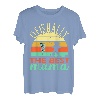 Fischerfrau Ofishally Beste Mutter Angelfischerin Frau Mama T-Shirt