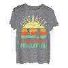Fischerfrau Ofishally Beste Mutter Angelfischerin Frau Mama T-Shirt