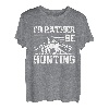 Wahre Jagd Ich würde lieber jagen T-Shirt