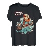 I'd Rather Be Fishing Lustiges Angeln T-Shirt