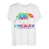 Vancouver British Columbia Kanada Tie Dye Bear Vintage T-Shirt
