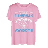 Dieser Fischer ist großartig beim Angeln T-Shirt