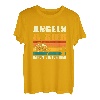Herren Angeln Und Bier Darum Bin Ich Hier Angler Spruch Fischen Fun T-Shirt