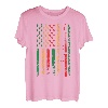 Amerikanische Hobby-Flagge, melaniert, Angelsport, Junete T-Shirt