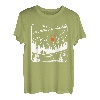Kentucky Lake Souvenir Angeln Vintage Karte Geschenke T-Shirt