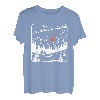 Kentucky Lake Souvenir Angeln Vintage Karte Geschenke T-Shirt
