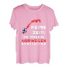 Herren Fische In Norwegen Rufen, Hochseeangeln Nordkap Angeln T-Shirt