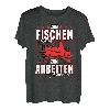 Angeln Angler Fischen Angelrute Angelausrüstung T-Shirt
