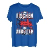 Angeln Angler Fischen Angelrute Angelausrüstung T-Shirt