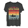 Wie Kajak, Angeln, Kajak, Bootfahren, Kajak, Experten, Grafik T-Shirt