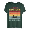 Wie Kajak, Angeln, Kajak, Bootfahren, Kajak, Experten, Grafik T-Shirt