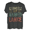 Lustiger personalisierter Name Shirt Kings Are Named Lance T-Shirt