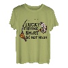 Lustiges Lucky Fishing Do Not Wash Fishing Lover Vintage-Stil T-Shirt