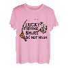 Lustiges Lucky Fishing Do Not Wash Fishing Lover Vintage-Stil T-Shirt
