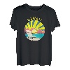 Hawaii Retro Sonnenuntergang & Strandurlaub T-Shirt