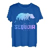 Sequoia California Bear Grizzly Pride im Freien, Vintage-Stil T-Shirt