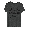 Herren ICH BIN ANGLER WEIL I KANN Angelsport Angler angeln Fischer T-Shirt