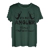 Herren ICH BIN ANGLER WEIL I KANN Angelsport Angler angeln Fischer T-Shirt