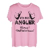 Herren ICH BIN ANGLER WEIL I KANN Angelsport Angler angeln Fischer T-Shirt