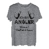 Herren ICH BIN ANGLER WEIL I KANN Angelsport Angler angeln Fischer T-Shirt
