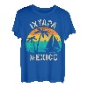 Vintage Ixtapa Mexiko Sonnenuntergang - passender Familienurlaub T-Shirt